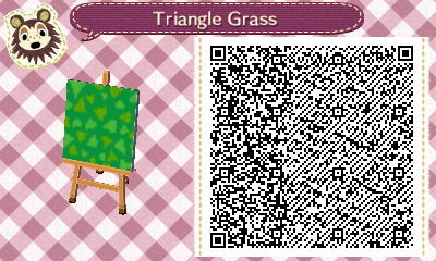 Triangle Grass is here! Please like this design... - Animal Crossing