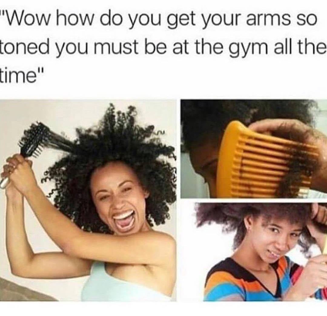 Noelle Adores My Secret The I Have Natural Hair Workout