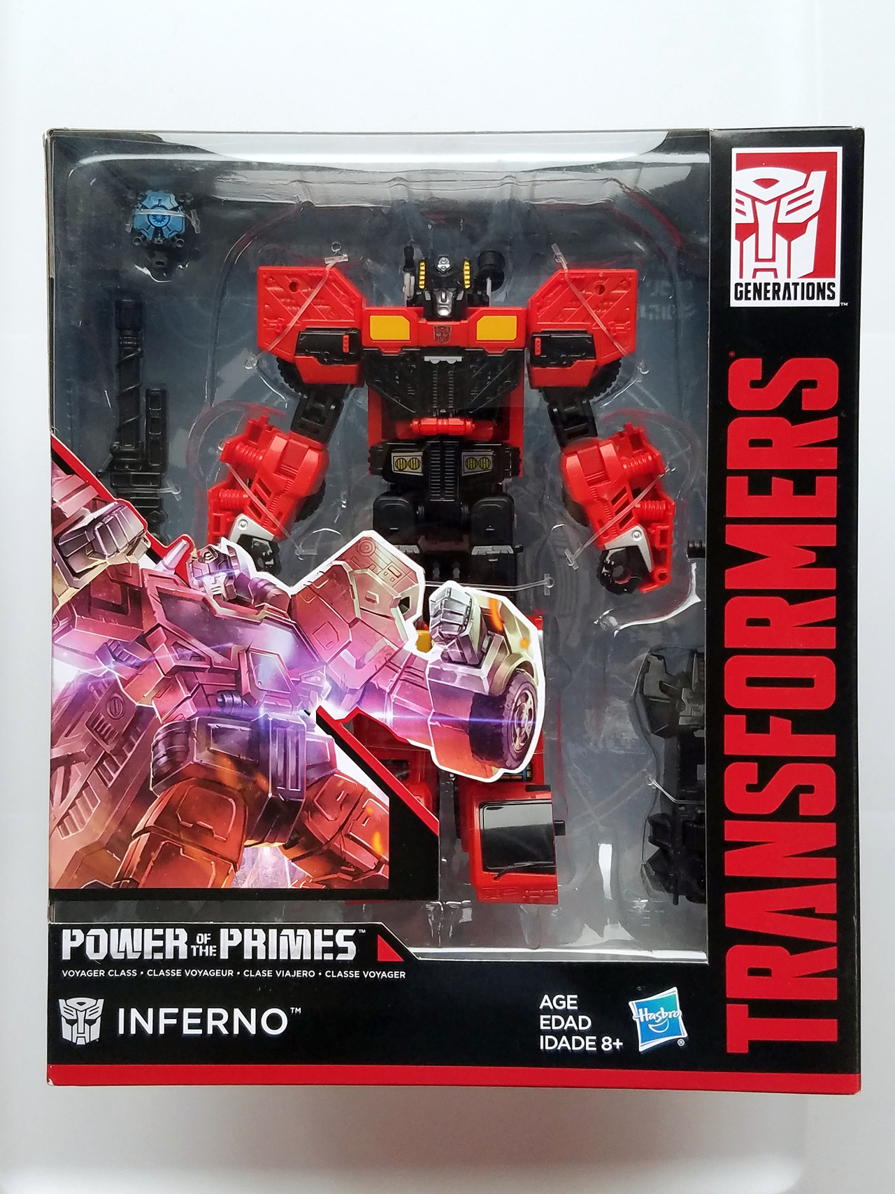transformers voyager inferno action figure