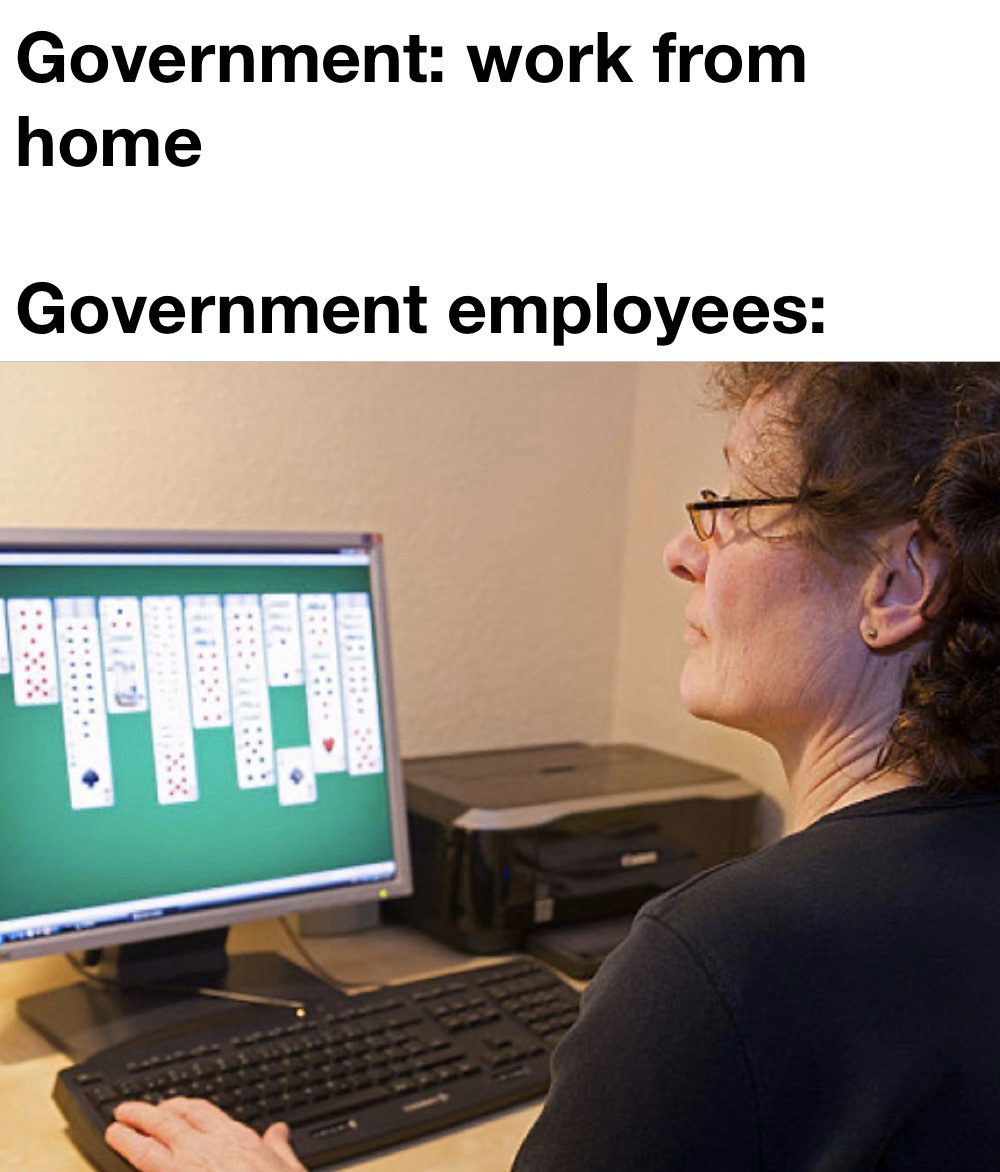 Coronavirus - government - employee - work from home ...