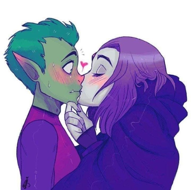 raven and beast boy on Tumblr