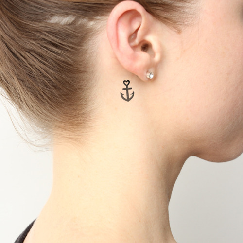 Small anchor temporary tattoo, get it here ►... nautical;heart;travel;love;anchor;temporary