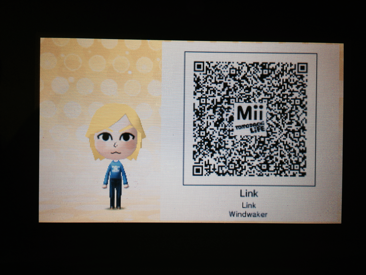 Tomodachi life qr codes zelda characters