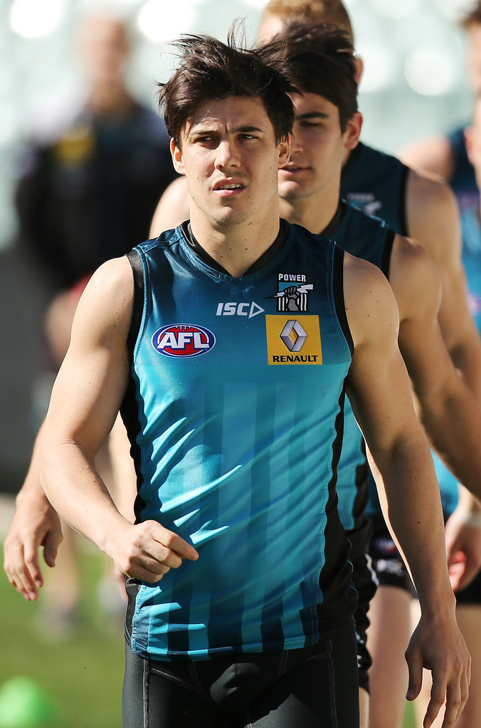 Footy Players: Angus Monfries of Port Adelaide