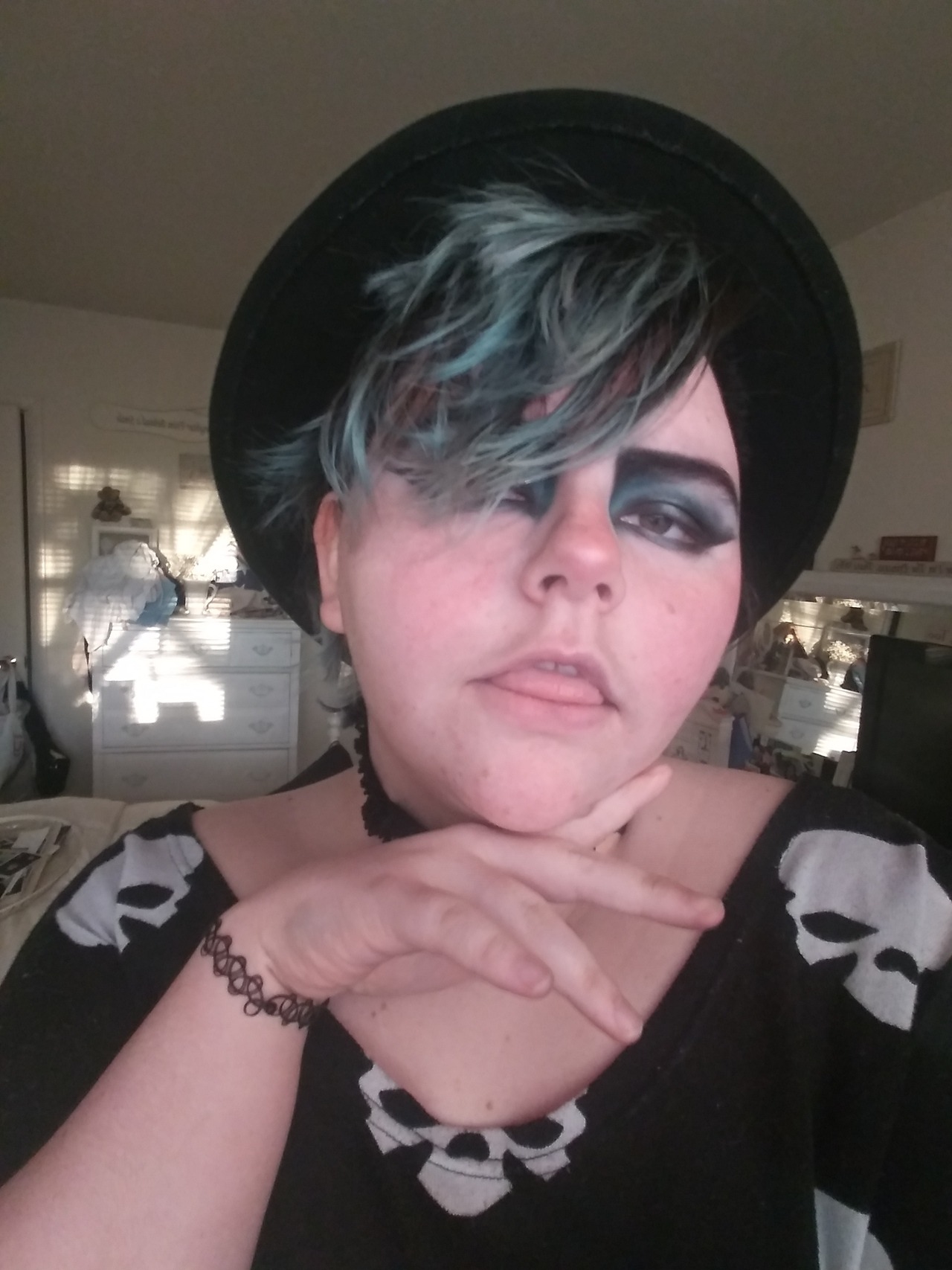 Practicing Prom Makeup Tumblr