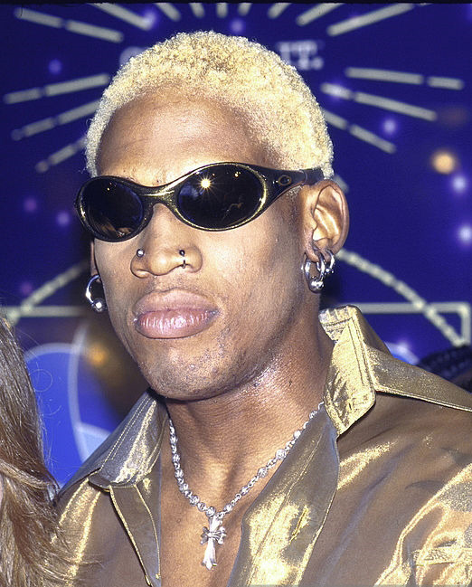 Y2k Aesthetic Institute — Dennis Rodman Sure Loved Y2k Era Oakleys Examples 