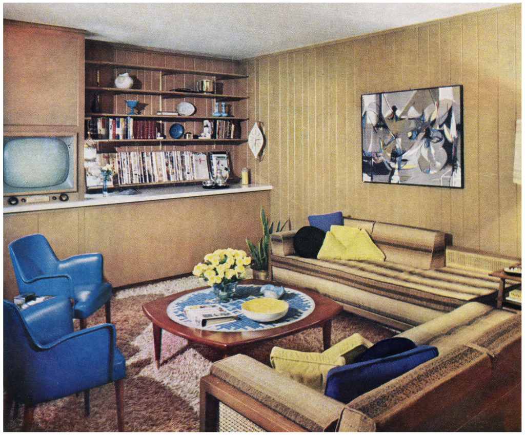 images 1950s living room family
