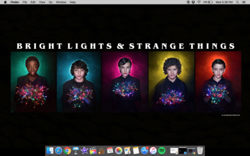 The Strangest Of Things Stranger Things Laptop Desktop