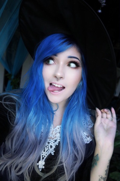 Blue Hair Leda Tumblr