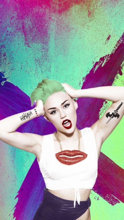 Miley Cyrus Joker Edit