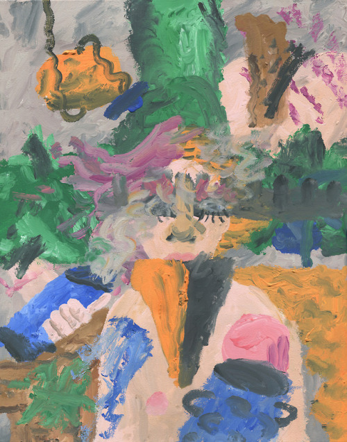 art paint painting abstract abstract art acrylic modern art form shape line texture balance artists on tumblr scraps heaps mounds portrait