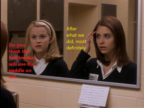 spankherbottomhard:A cap from the 1999 movie Cruel Intentions. ...