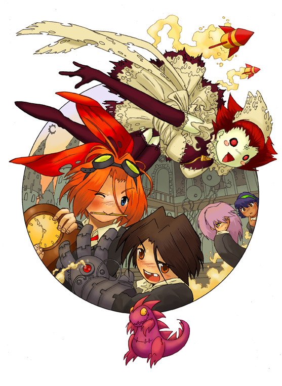 Clockworkhands More Hollow Fields Art The Characters Pictured