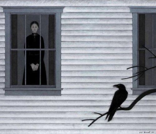 womeninarthistory:February, 1980, Will Barnet