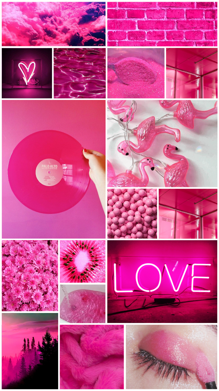 Picturesque Aesthetics   Hot Pink  Aesthetic  Requested by 