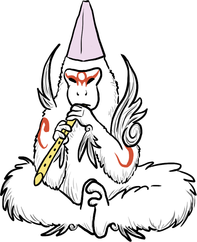 okami ps2 brush deity