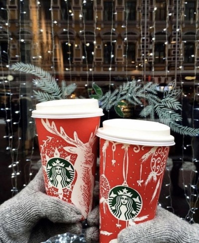 Starbucks Christmas Cups Tumblr