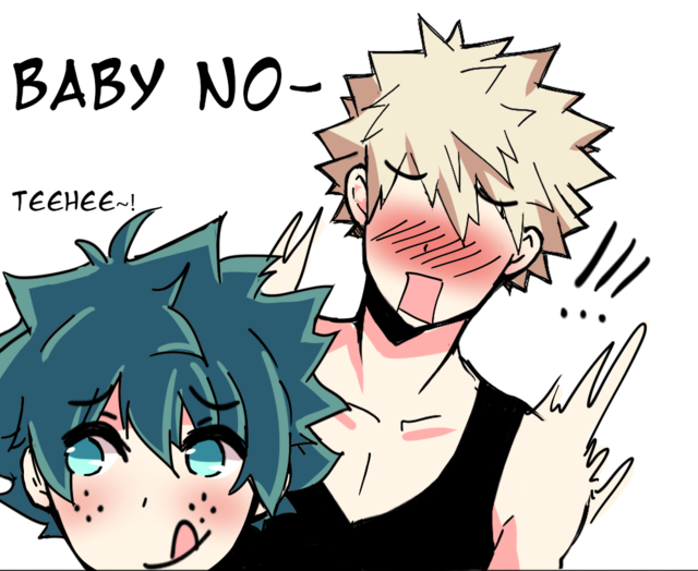 Kim's Art Dump — Villain Waifu Deku Was Asked If He Was A Top Or A