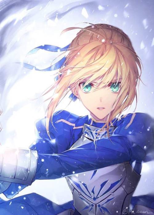 fate-stay-knights:therealscourge88:Saber. Credits to the...