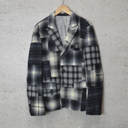 nameishi-san:Number (N)ine AW2007 Patchwork Check Jacket