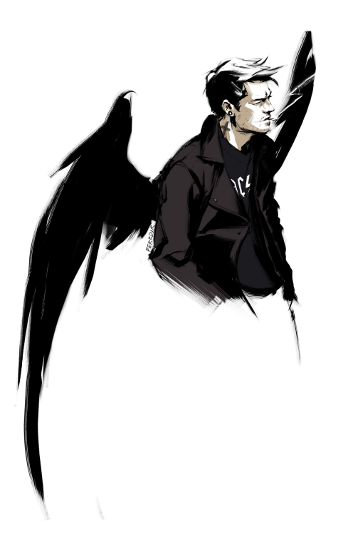 feredir:cleaned up another of those cas in black doodles bc...