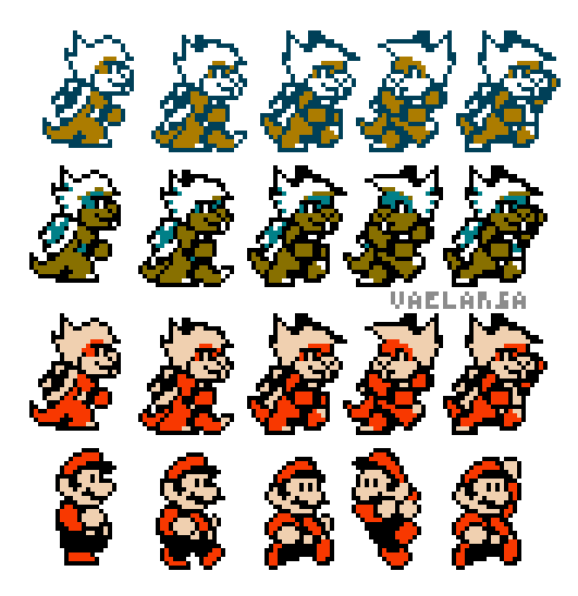 Vae Draws — Ludwigvonkoopaofficial: Some Smb3 Spritehack