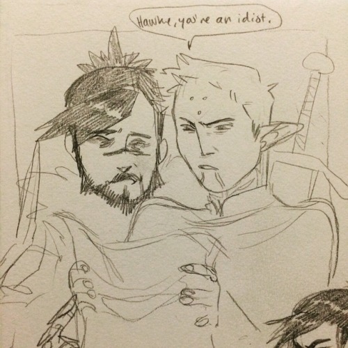 starblatinum:Fenris loves him but sometimes it’s hard to tell