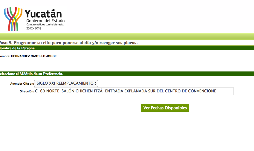 Citas por internet marcial fallas