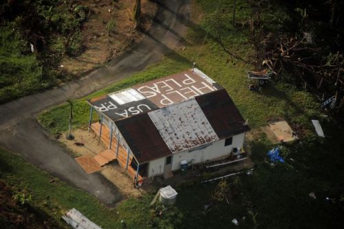 In the wake of Hurricane Maria, here are aerial views of the...