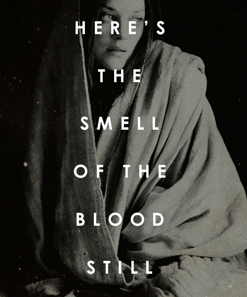 tsarkoshei:Here’s the smell of the blood still. All the...