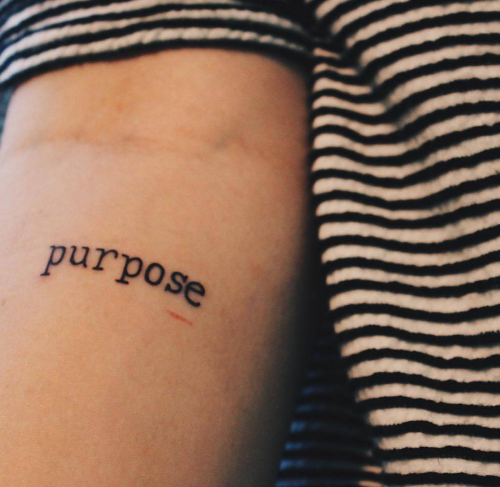 purpose tat purpose tat