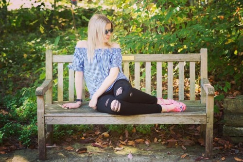 jcrew ysl tribute higheels rippedjeans pink blonde