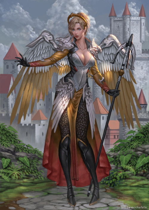 overwatch mercy mercy overwatch mercy overwatch pictures picture games game art video games blizzard anime girl staff angel wings angela ziegler art arts drawing Illustration game character