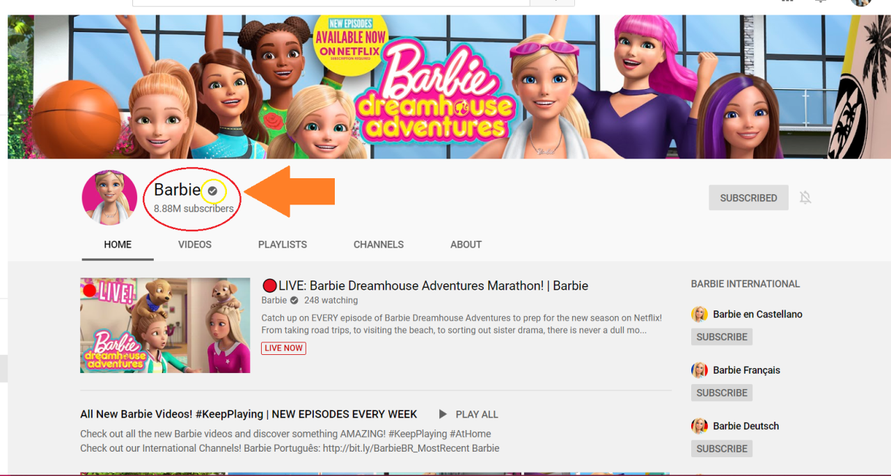 barbie official website