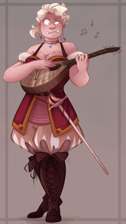 arianwen44:A NEW CHARACTER!! And I finally made a BARD. I’ve...