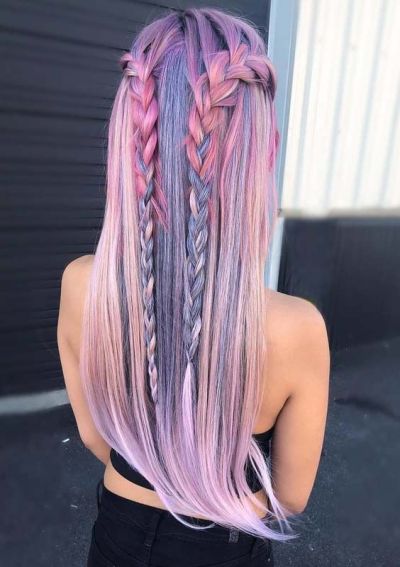 Dyed Pink Hair Tumblr
