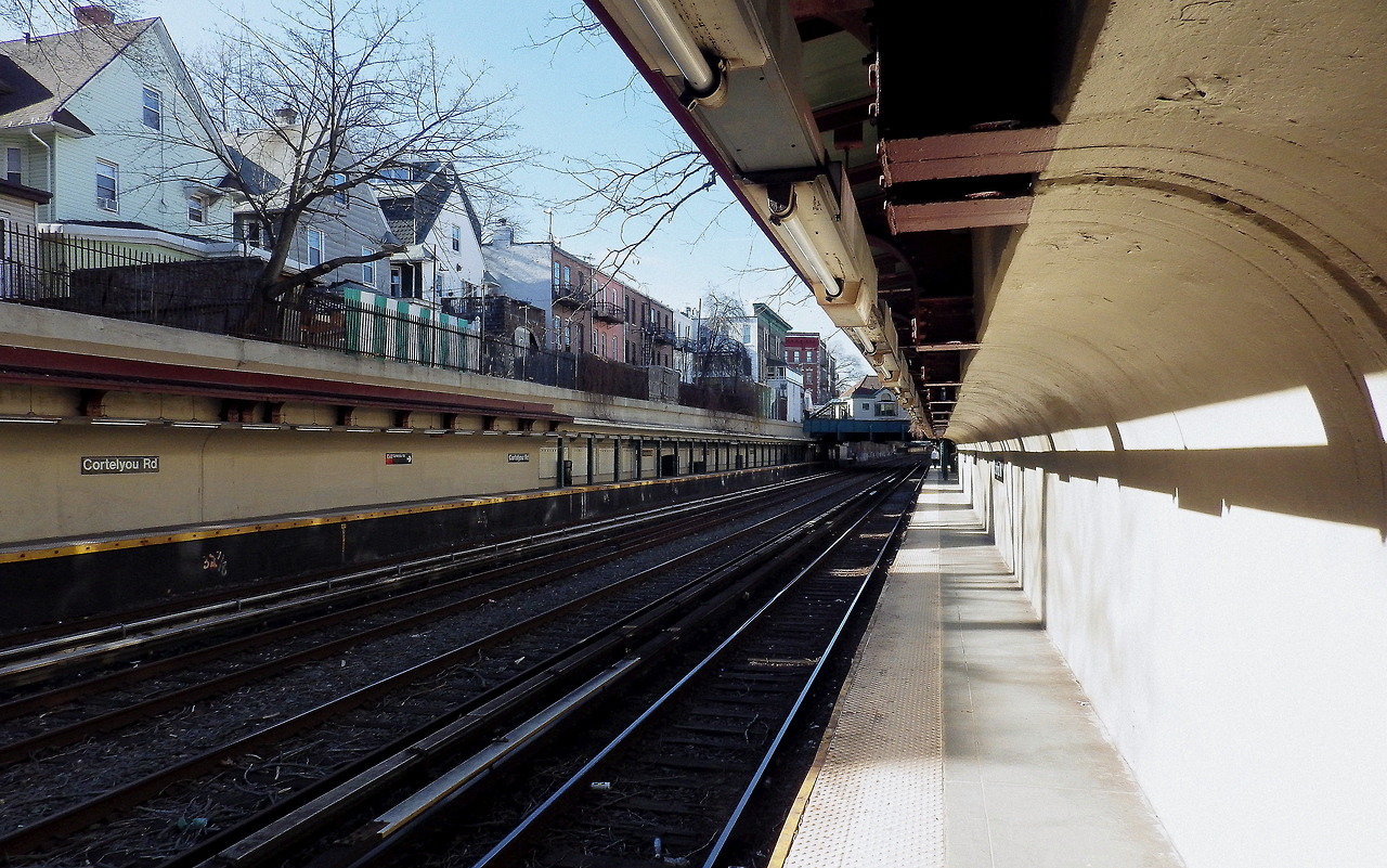 Wandering New York, The Cortelyou Road Station on the Q Line....