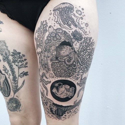 ponyreinhardt:Matching ocean piece to go with a healed forest...