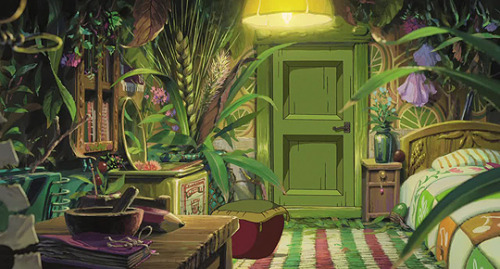 cinemamonamour:Ghibli Houses - The Borrowers’ House in Arrietty...