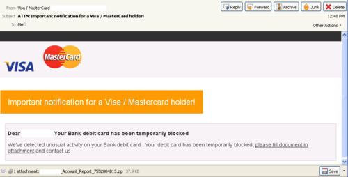 Spam Mastercard Spam Mastercard