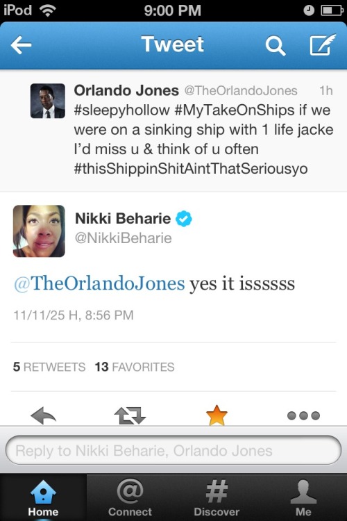 sleepy hollow ichabbie orlando jones nikki beharie