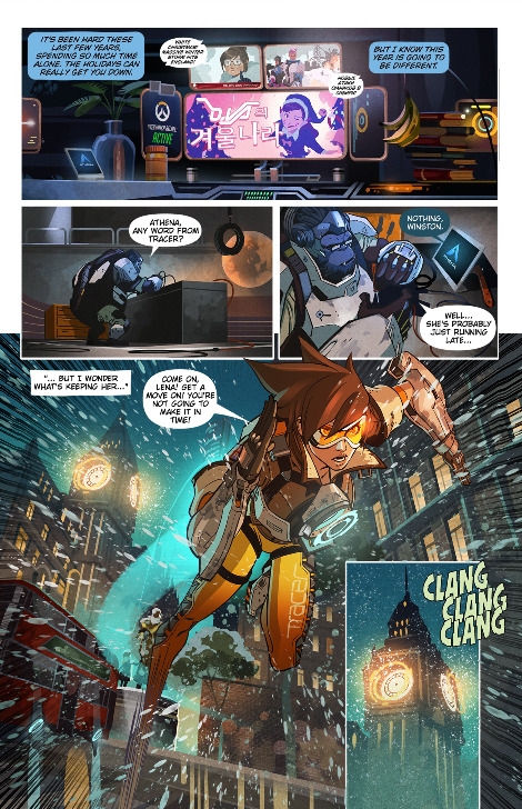 geekcomics:Overwatch #10 Reflections