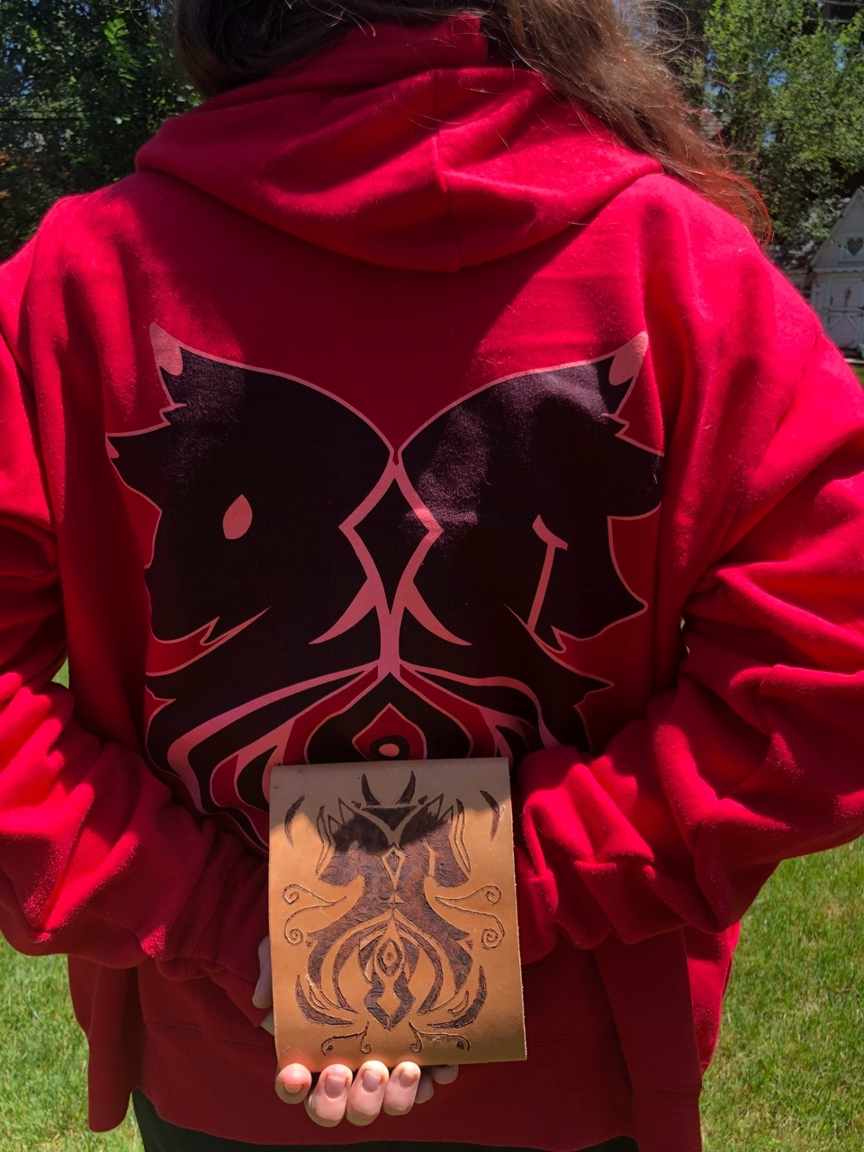 aaron lycan red hoodie