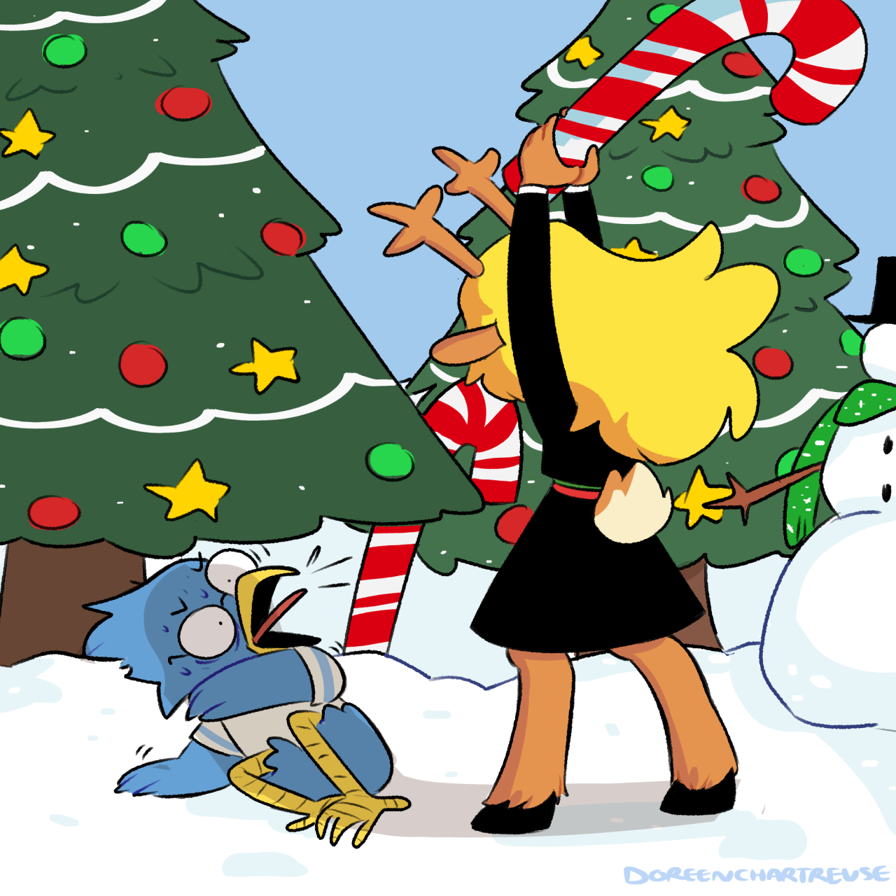 Holiday r. Бердли дельтарун. Deltarune Ноэль. Deltarune Ноэль бердли. Berdly and Noelle.