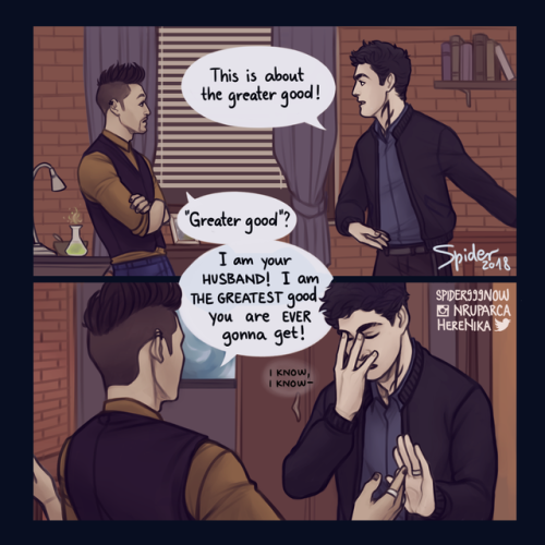 spider999now:another malec comic that was inspired by a silly...