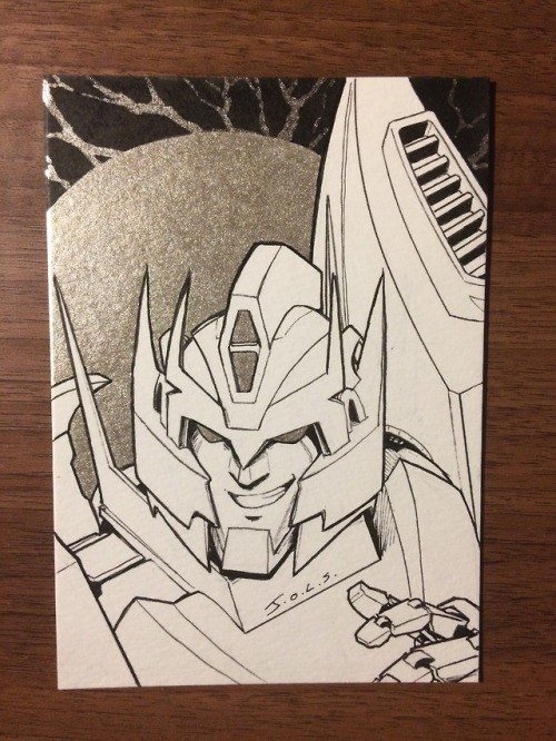 jarofloosescrews:Day 2 for Lost Light Fest inktober. Rodimus...