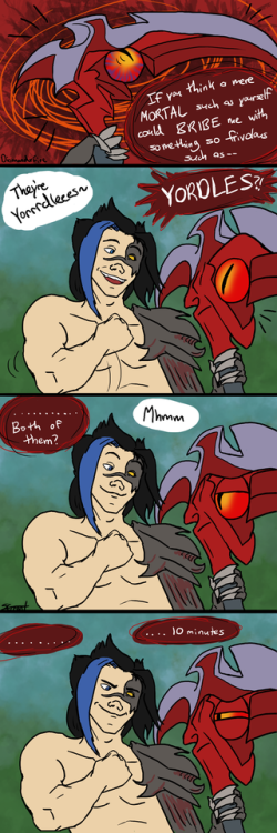 samagrant:Kayn and Rhaast sure are two interesting characters....