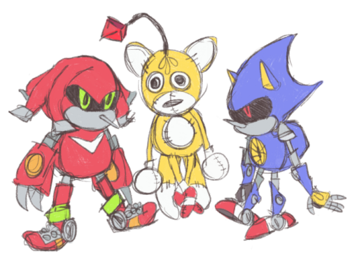 tails doll x metal sonic