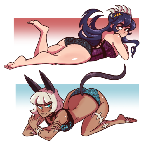 scruffyturtles:So Filia and Ms. Fortune won a poll on my...