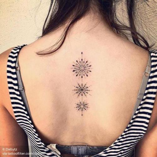 By Dabytz, done in Cape Town. http://ttoo.co/p/30185 winter;snowflake;dabytz;big;facebook;nature;upper back;twitter;four season;illustrative